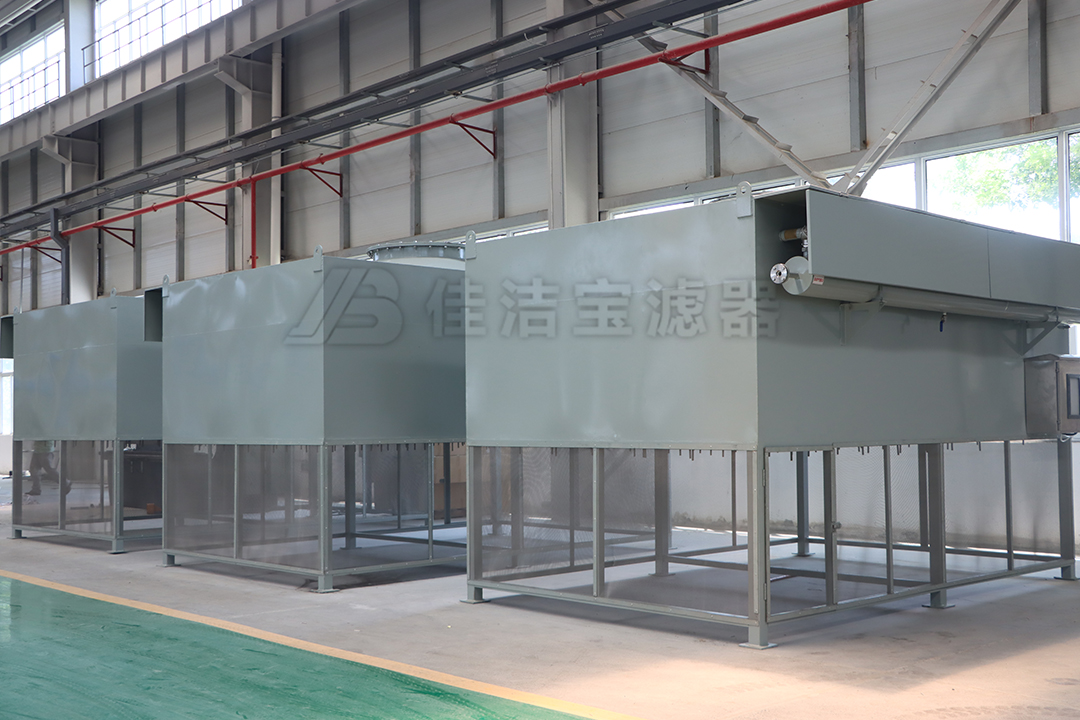 鋼鐵廠高爐鼓風(fēng)機(jī)自潔式空氣過(guò)濾器